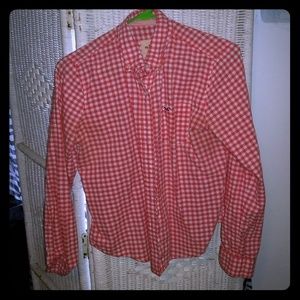 Red and White Flannel from Hollister